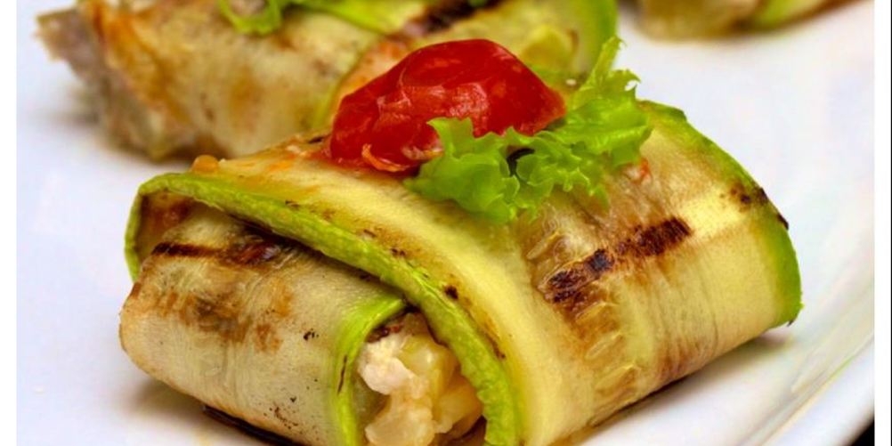 Рецепт овощной закуски с соусом пармеджано