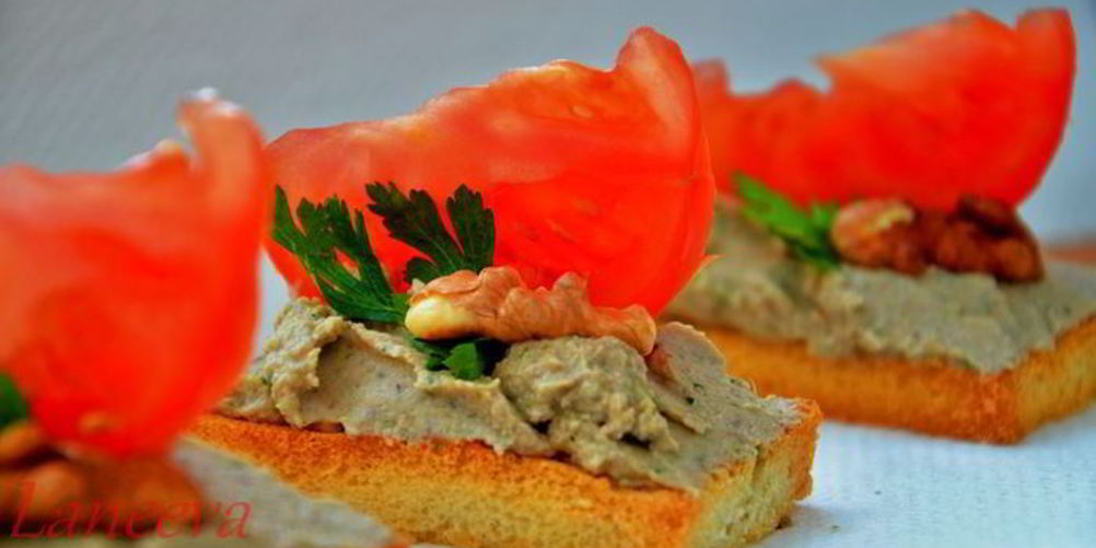 Рецепт баклажанового паштета