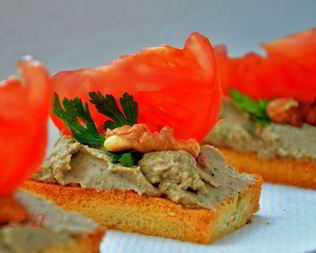 Баклажановый паштет