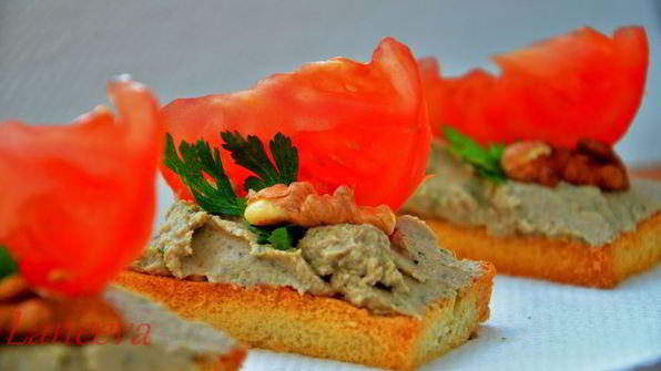 баклажановый паштет