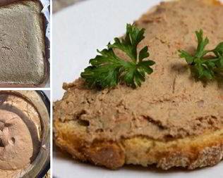 Домашний печеночный паштет