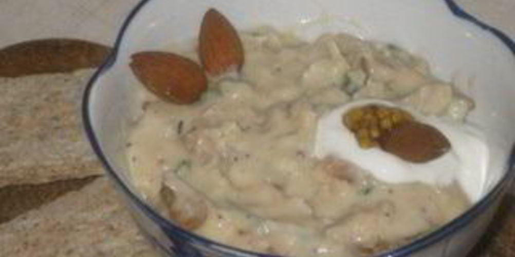 Рецепт фасолевого паштета с карамелизированным луком и имбирем