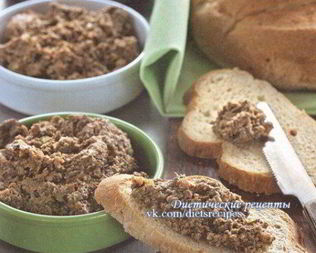 Грибной паштет