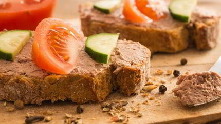 Куриный паштет в хрустящем песочном тесте