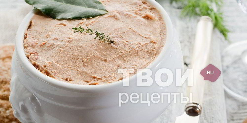 Рецепт куриного паштета