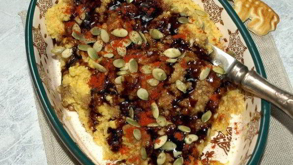 миндально-тыквенный паштет