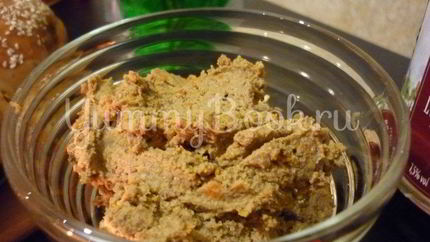 Нежный паштет под апельсиновым желе