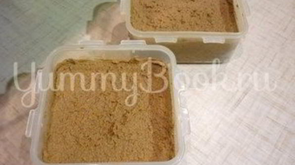 нежный паштет под апельсиновым желе