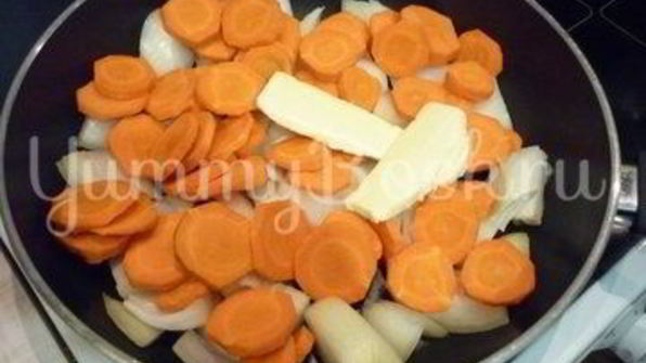 нежный паштет под апельсиновым желе