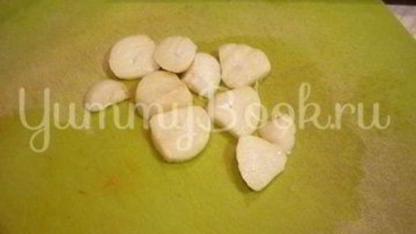 нежный паштет под апельсиновым желе