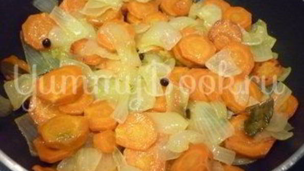 нежный паштет под апельсиновым желе