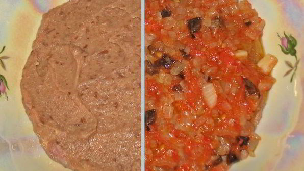 паштет из фасоли