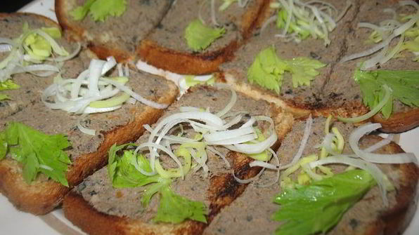 паштет из говяжей печени