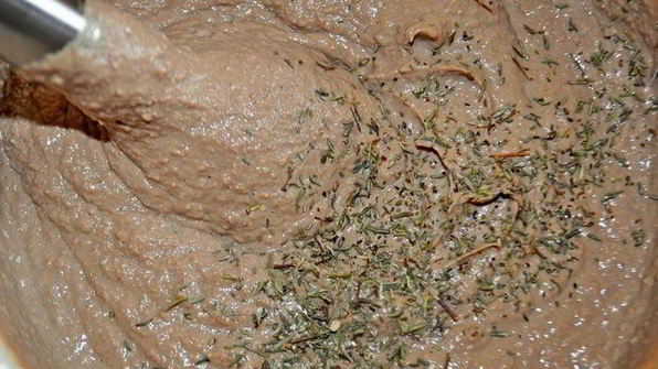 паштет из куриной печени с кальвадосом