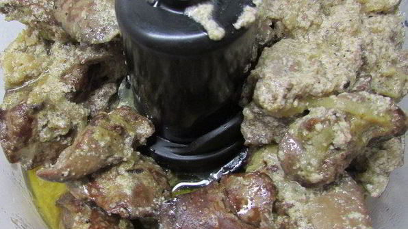 паштет из куриной печени с коньяком и гранатовым желе