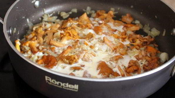 паштет из лисичек