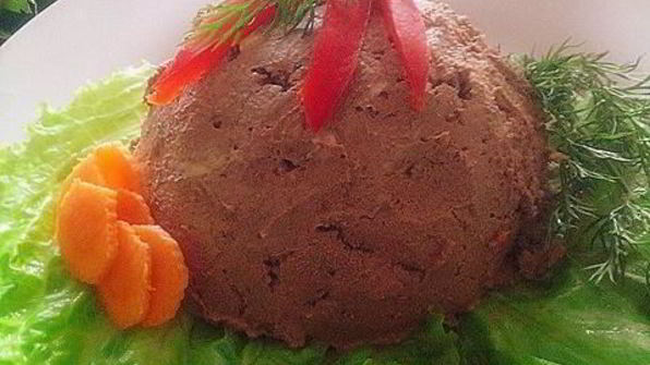 паштет из печени деревенский