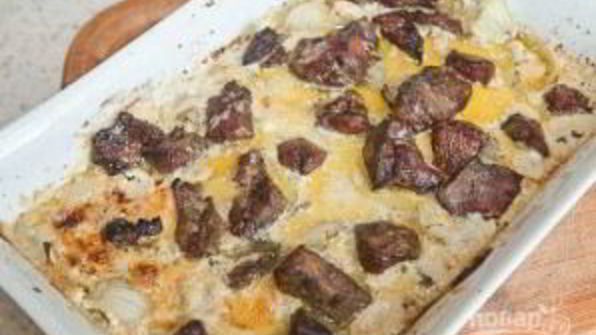 паштет из печени и грибов