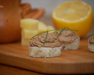 Паштет из печени кролика