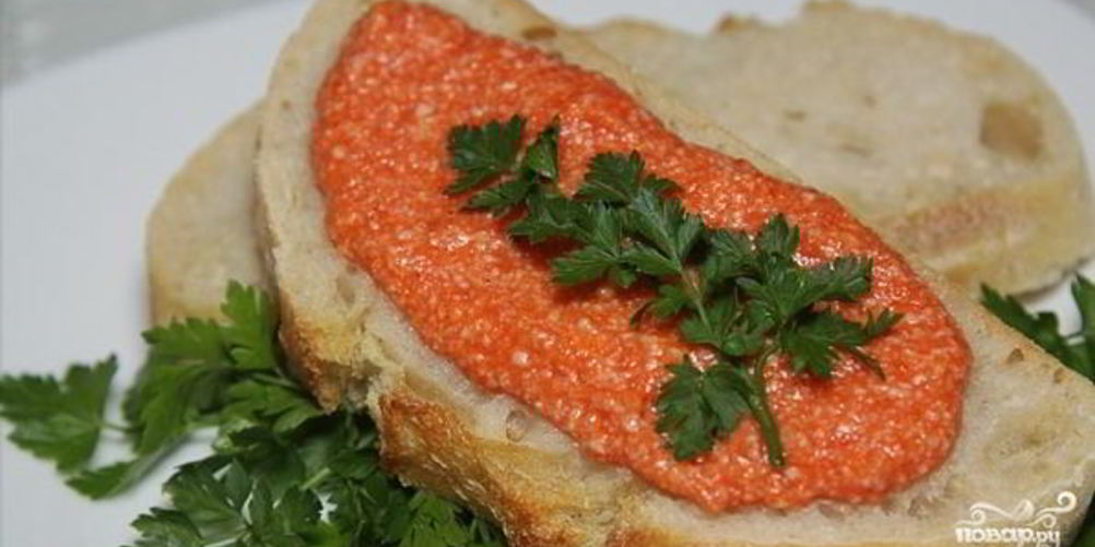 Рецепт паштета из помидоров