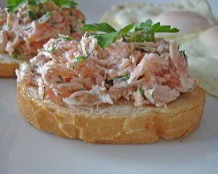 Паштет из семги