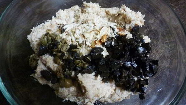 паштет из запеченной скумбрии с чесноком