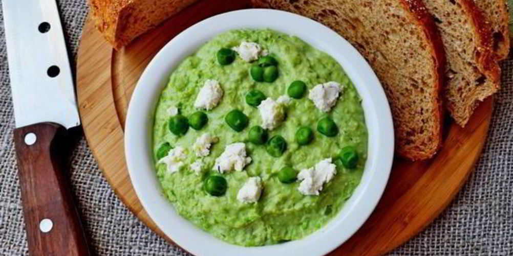 Рецепт паштета из зеленого горошка