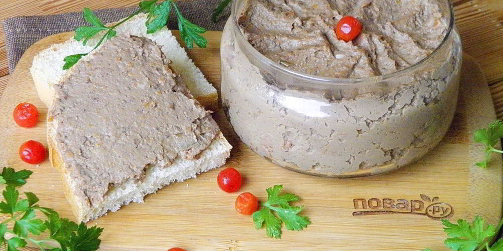 Рецепт печеночного паштета классического