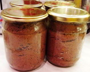 Печеночный паштет на зиму в банках