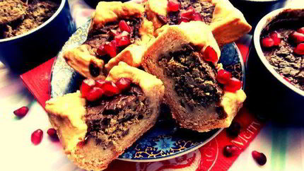 Печеночный паштет в песочном тесте