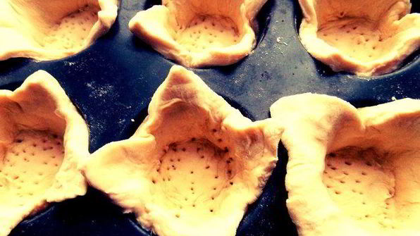 печеночный паштет в песочном тесте