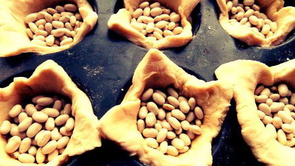 печеночный паштет в песочном тесте