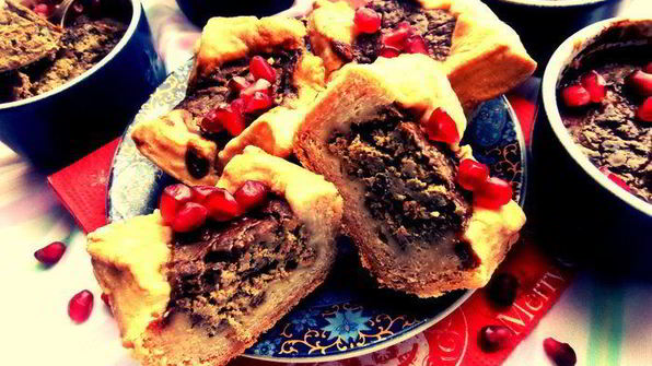 печеночный паштет в песочном тесте