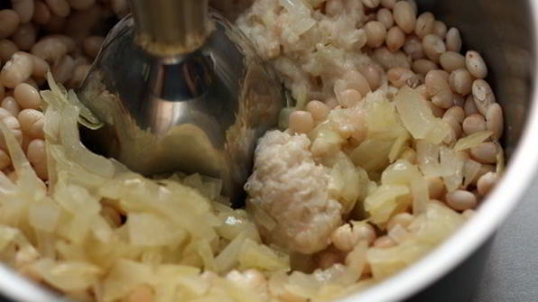 постный паштет из фасоли