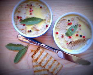 Запеченный утиный паштет