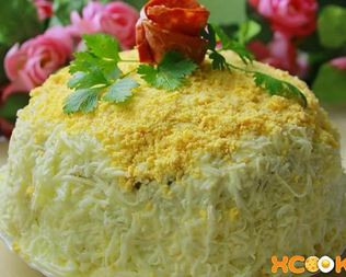 Печеночный торт из свиной печени