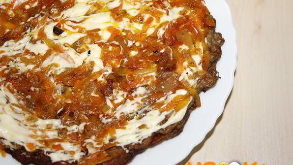 печеночный торт из свиной печени
