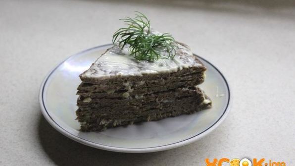 печеночный торт классический