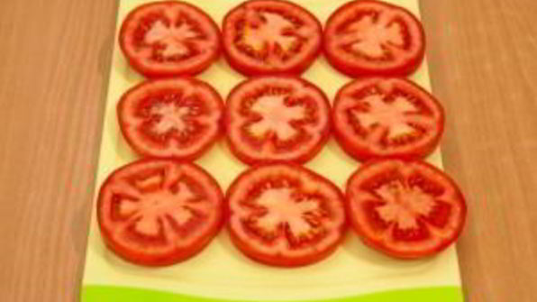 помидоры с сыром и чесноком