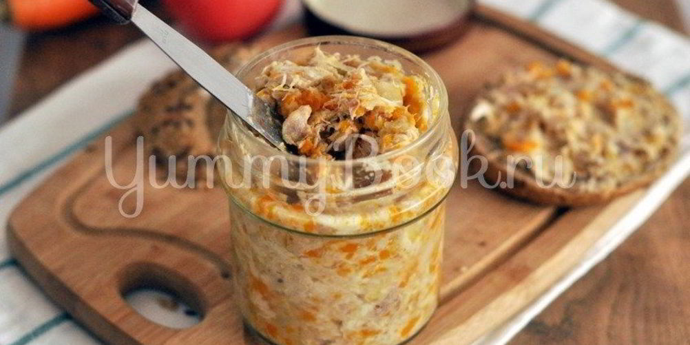 Рецепт рийета из курицы