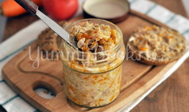 Рийет из курицы