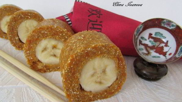 банановые роллы