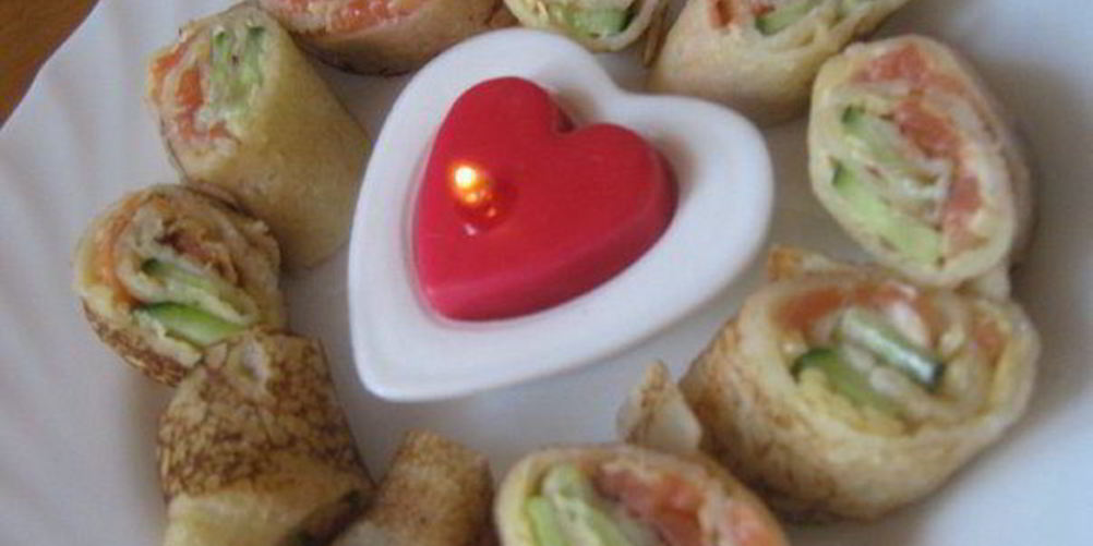 Рецепт блинных роллов