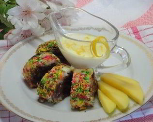 Десертные роллы Тропикана