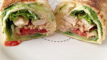 Ролл с курицей