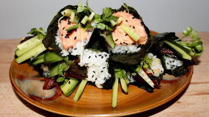 Ролл с угрем