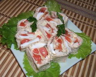 Роллы из лаваша