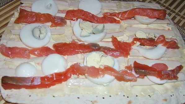 роллы из лаваша