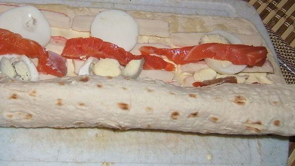 роллы из лаваша