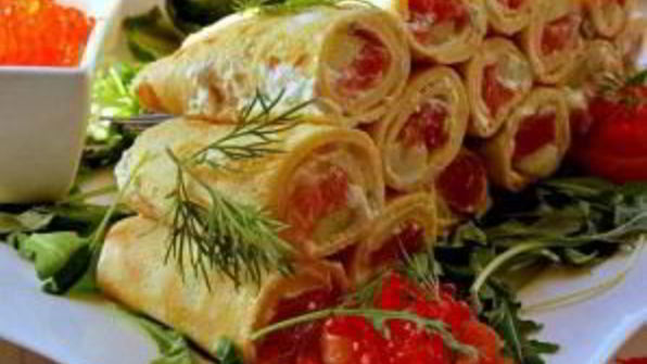 роллы из омлета